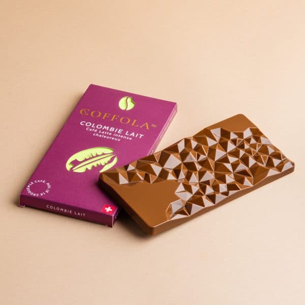 Tablette Coffola Colombie lait